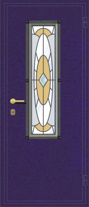 Витражи в стеклопакете Классик - 1