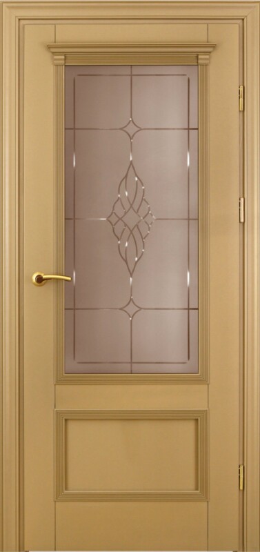 Межкомнатная дверь Премьера 62Р с карнизом