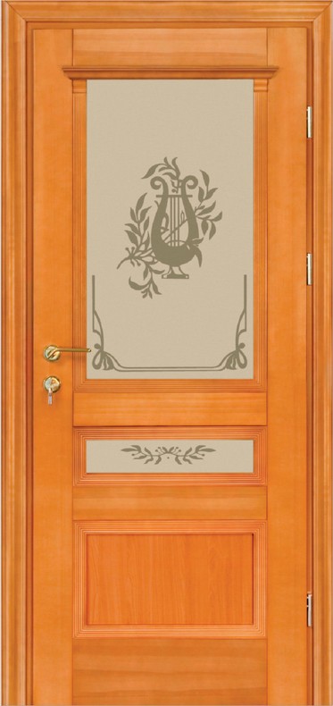 Межкомнатная дверь Премьера 72Р с карнизом