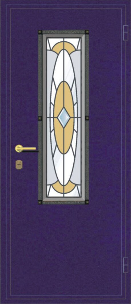 Витражи в стеклопакете Классик - 1