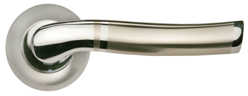 Дверная ручка Фонтан MH-04 SN/CP